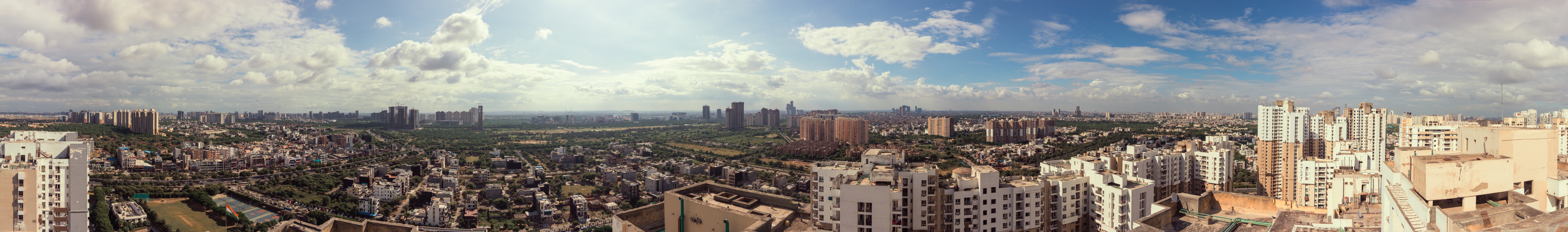 Noida Skyline Panorama